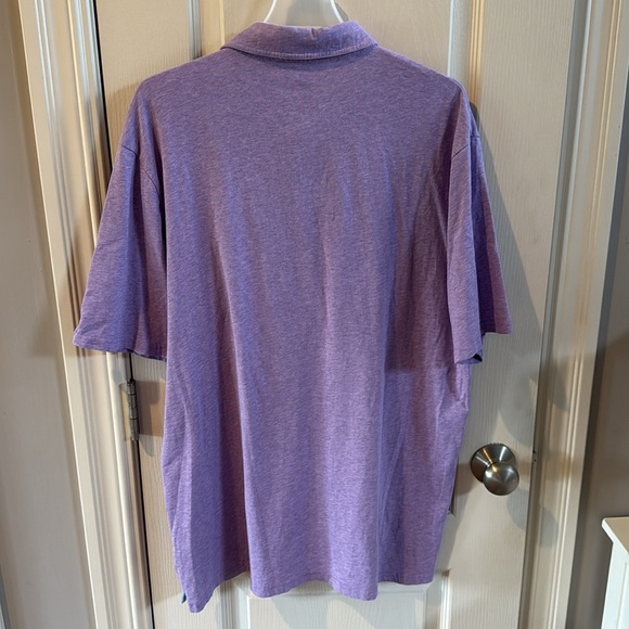 Johnnie-O Hangin' Out HeatheredOriginal Polo Shirt Size X-Large Logo Golf Preppy - Picture 5 of 5